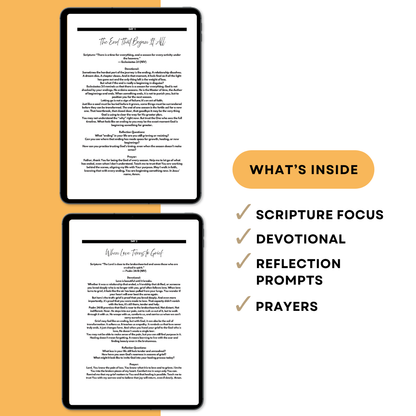 Digital Let Go Let God 90 Day Devotional