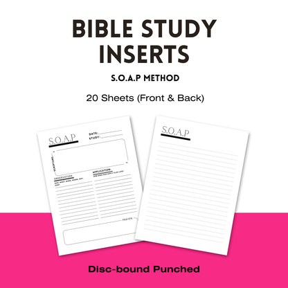 Disc-bound Inserts