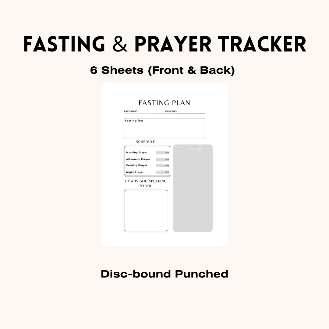 Faith Binder Inserts