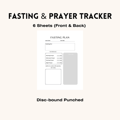 Faith Binder Inserts
