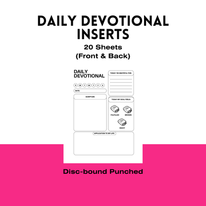Disc-bound Inserts