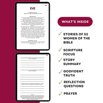 Digital Women of the Bible Study Journal